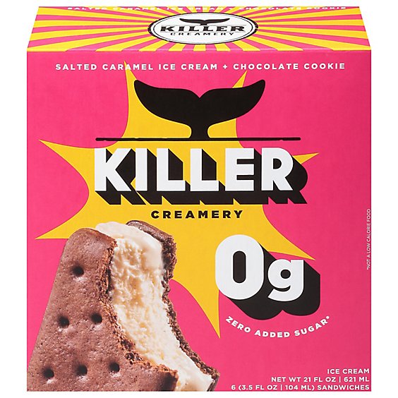 Killer Creamery Caramel Salted Ice Cream Sandwich - 3.5 Fl. Oz.