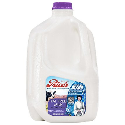 Price's Skim Milk - 1 Gallon - Image 1