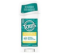 Tom's of Maine Complete Protection Deodorant Lemon & Bergamot - 2.25 Oz
