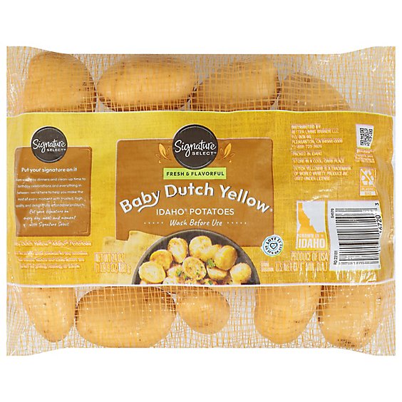 Signature Farms Potatoes Idaho Baby Dutch Yellow - 24 OZ