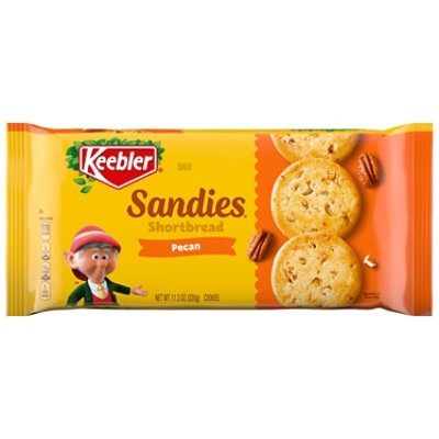 Keebler Sandies Shortbread Pecan Cookies - 11.3 Oz