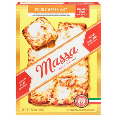 Four Cheese Sicilian Pizza - 20.3 OZ - Image 1