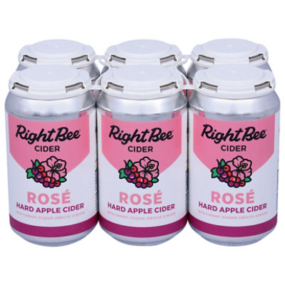 Right Bee Rose Cider In Cans - 6-12 FZ - Image 3