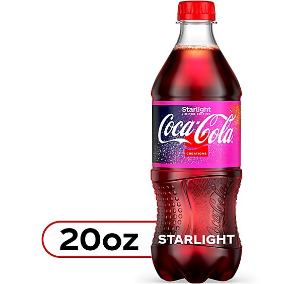 Coca-cola Starlight Bottle, 20 Fl Oz - 20 FZ - starmarket Coca-cola Starlight Bottle, 20 Fl Oz - 20 FZ - starmarket
