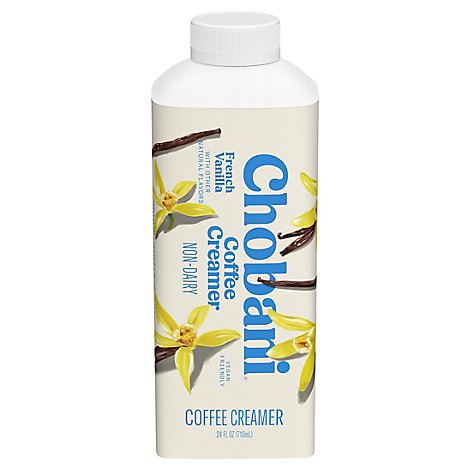 Chobani Coffee Creamer Plant-based French Vanilla 24oz - 24 FZ