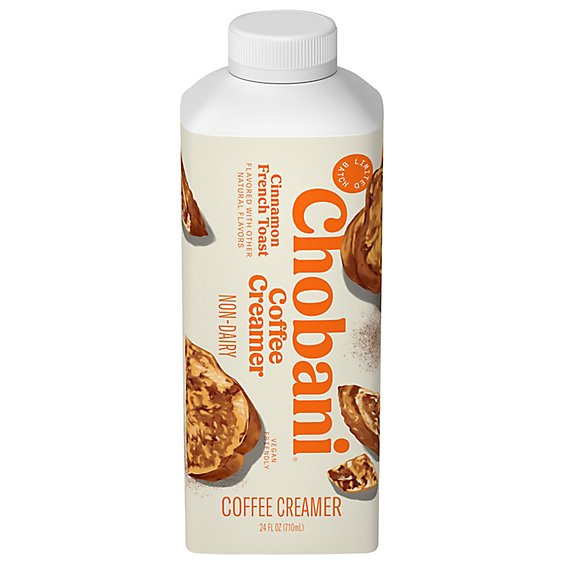Chobani Non-Dairy Coffee Creamer Limited Batch Cinnamon French Toast - 24 Fl. Oz.