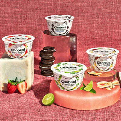 Chobani Zero Sugar Strawberry Cheesecake - 5.3 Oz - Image 6