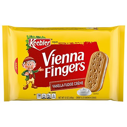 Keebler Vanilla Fudge Creme Vienna Fingers - 12 Oz - Image 1