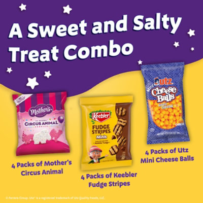 Keebler Sweet & Salty Mix - Variety Pack School Treat Box 12 Packs - 12 Oz - Image 2