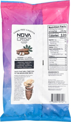 Novacrisp Air Popped Seasalt Grain Free Cassava Crisps - 4 Oz - Image 6