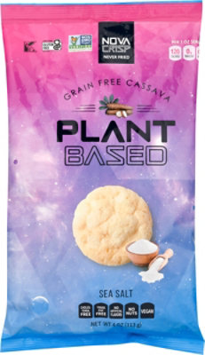 Novacrisp Air Popped Seasalt Grain Free Cassava Crisps - 4 Oz - Image 2