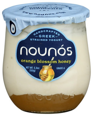 Nounos Creamery Orange Blossom Honey Gr - 5.3 OZ - Image 1