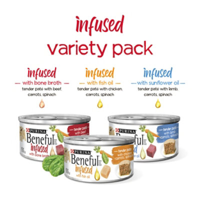 Beneful Infused Pate Variety Pack - 12CT - Image 4