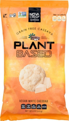 Novacrisp Cheddar Cheese Grain Free Cassava Crisps - 4 Oz - Image 2
