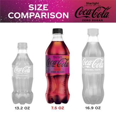 Coca Cola Zero Sugar Starlight Bottle - 20 FZ - Image 5