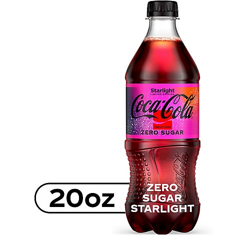 Coca Cola Zero Sugar Starlight Bottle - 20 FZ