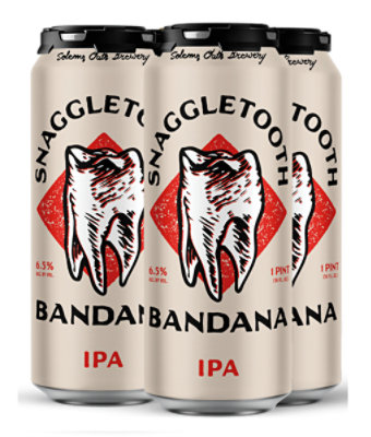 Solemn Oath Snaggletooth Bandana In Cans - 4-16 FZ - Image 1