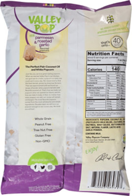 Valley Pop Popcorn Garlic Parmesan - 6.5 OZ - Image 5