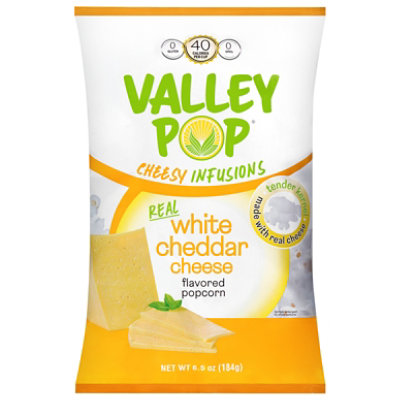 Valley Pop Popcorn White Cheddar - 6.5 OZ - Image 1