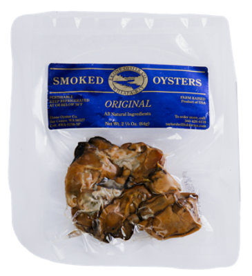 Ekone Traditional Hot Smoked Oysters - 2.25 oz. - Image 1