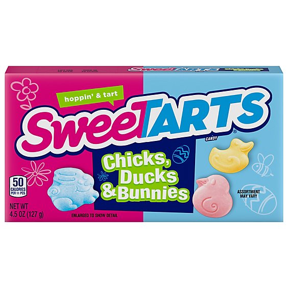 Sweetarts Chicks Ducks & Bunnies Candy - 4.5 Oz