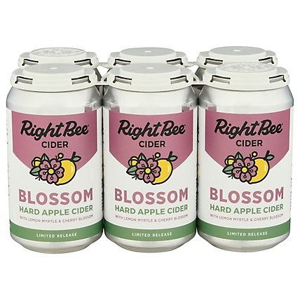 Right Bee Blossom Cider In Cans - 6-12 FZ - Image 3