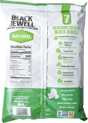 Black Natural Popcorn - 4 OZ - Image 6