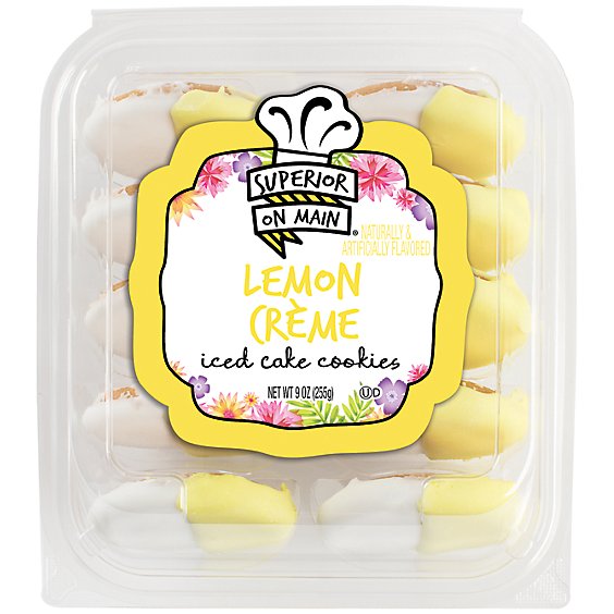 Cookie Lemon Creme 10ct - 9 OZ