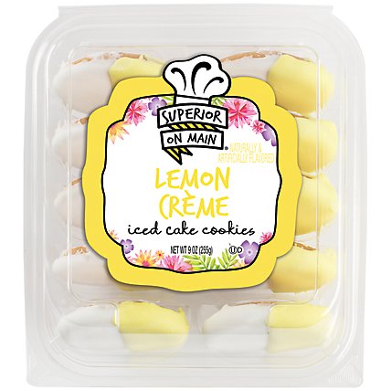 Cookie Lemon Creme 10ct - 9 OZ - Image 1
