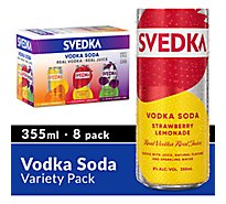 Svedka Vodka Soda Variety - 8-12 FZ