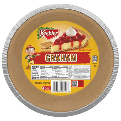 Keebler Graham Cracker Pie Crust - 6 OZ - Image 3