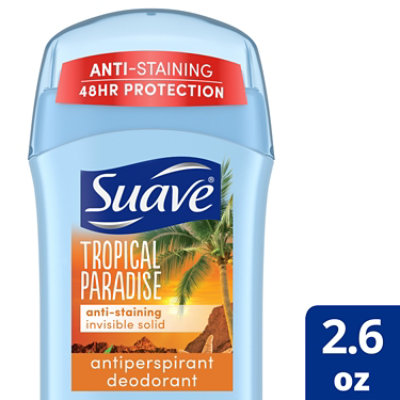 Suave Antiperspirant/deodorant Tropical Paradise - 2.6 OZ