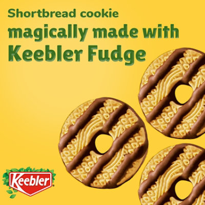 Keebler Fudge Stripes Minis Original Shortbread Mini Cookies Coated in Fudge 12  Count - 1 Oz - Image 5