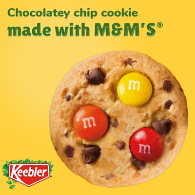 Keebler Chips Deluxe Cookies Made with M&M’s Family Size - 14.6 Oz - Image 2