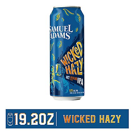 Samuel Adams Wicked Hazy In Cans - 19.2 FZ - Image 2