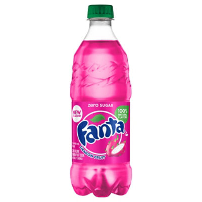 Fanta Dragonfruit Zero Sugar Bottle - 20 FZ
