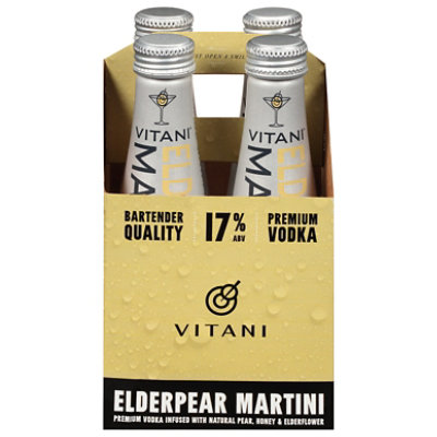 Vitani Elderpear Martini - 4-200 ML - Image 1