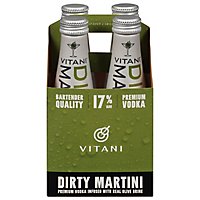 Vitani Dirty Martini - 4-200 ML - Image 1