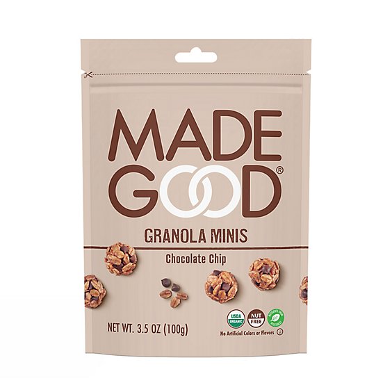 MadeGood Granola Mini Pch Chocolate Chip - 3.5 OZ