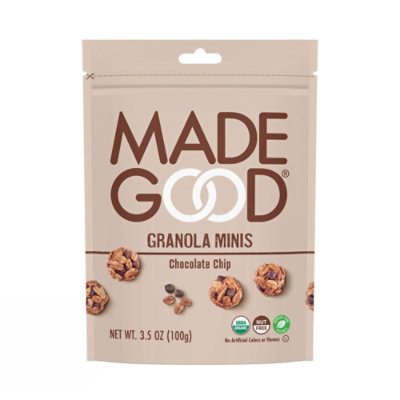 MadeGood Granola Mini Pch Chocolate Chip - 3.5 OZ