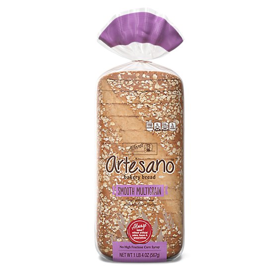 Alfaros Artesano Smooth Multigrain Bread - 20 OZ