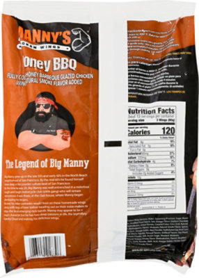 Big Manny Cooked Honey BBQ Wings - 44 Oz - Image 6