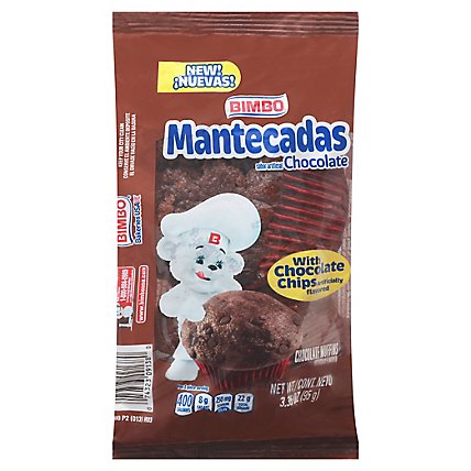 Bimbo Mantecadas Chocolate Ss 2pk - 3.35 OZ - Image 3