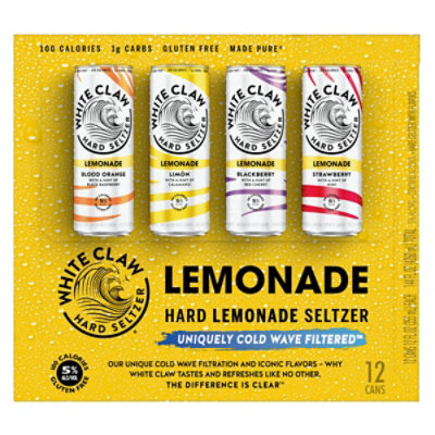 White Claw Refresher Lemon In Cans - 12-12 Fl. Oz. - Image 5