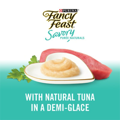 Fancy Feast Savory Puree Nat Tuna - 1.4 OZ - Image 3