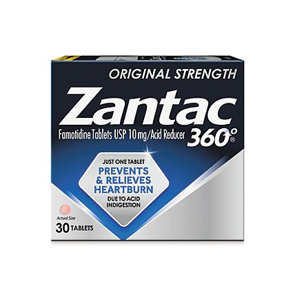 Zantac 360 10mg Tablets Count Bottle - 30 CT - Image 2