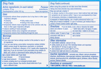 Claritin Pse 24hr Allergy 3600 Mg - 5 CT - Image 5