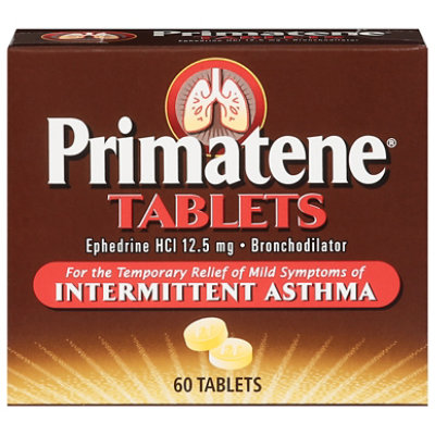 Primatene Bronchial Asthma Relief Tablets - 60 Count - Image 3