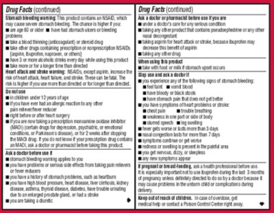 Advil Cold & Sinus Non Drowsy Caplets - 40 Count - Image 4