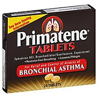 Primatene Bronchial Asthma Relief Tablets - 24 Count - Image 1